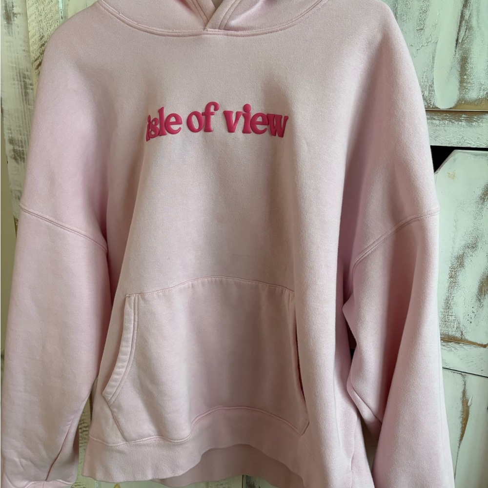 Pink Isle of View Women's Hoodie